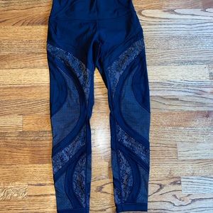 Lululemon Lace Mesh Leggings